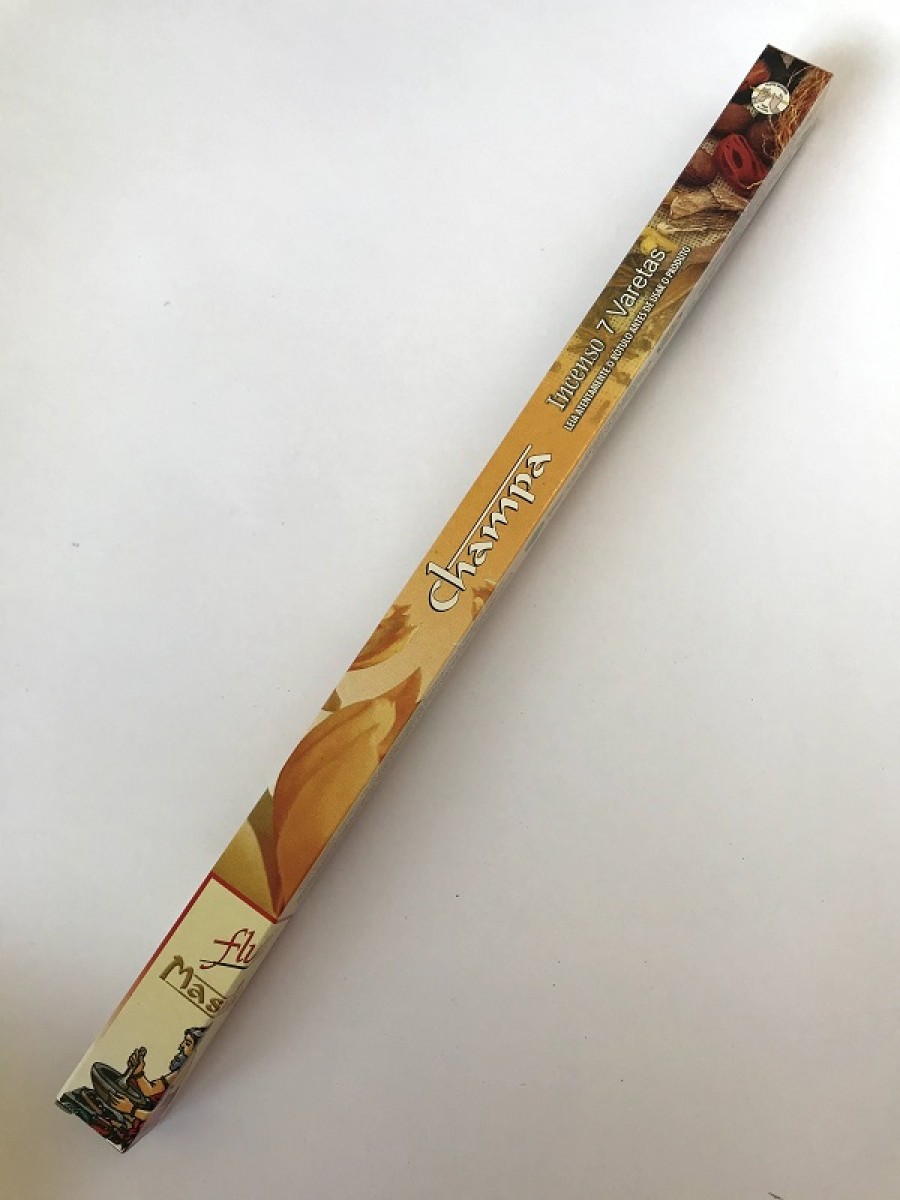 INCENSO CHAMPA FLUTE MASSALA C/ 7 VARETAS