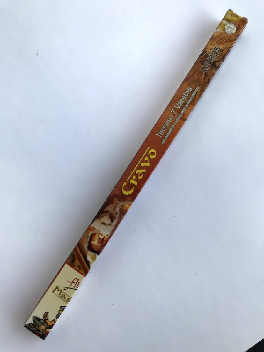 INCENSO CRAVO FLUTE MASSALA C/ 7 VARETAS