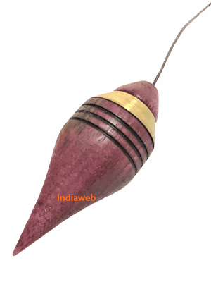 PÊNDULO DE MADEIRA MARROM PIÃO